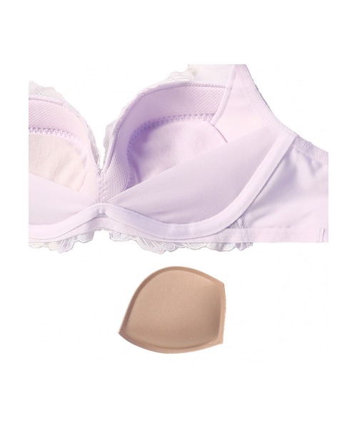 天使のブラ 魔法のハリ感606 ノンワイヤーブラジャー【B,Cカップ】 TR606 P（ブラジャー）｜Triumph（トリンプ）