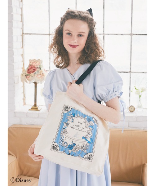 Maison de FLEUR（メゾンドフルール）の「Alice/スクエアトートバッグ