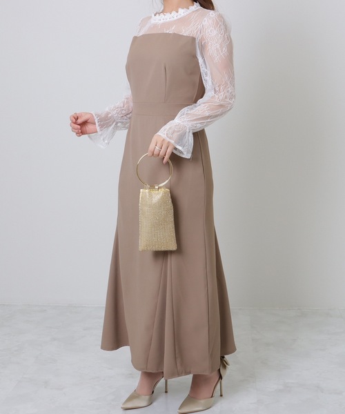 Lace Ladies(レースレディース)の「コンパクト ビジュー スリム リング ハンドバッグ(クラッチバッグ・レディース・シルバー/ブラック/ゴールド・FREE)」の12枚目の写真