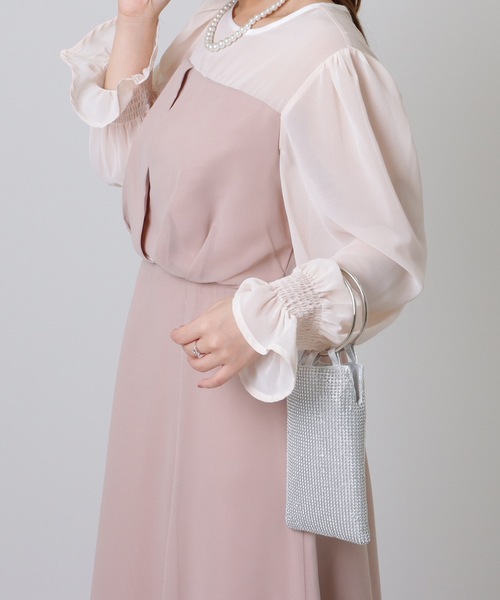 Lace Ladies(レースレディース)の「コンパクト ビジュー スリム リング ハンドバッグ(クラッチバッグ・レディース・シルバー/ブラック/ゴールド・FREE)」の19枚目の写真