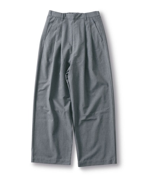 ａｎｄ ｍｙｅｒａ ストライプなスラックス（スラックス）｜and myera（アンド マイラ）