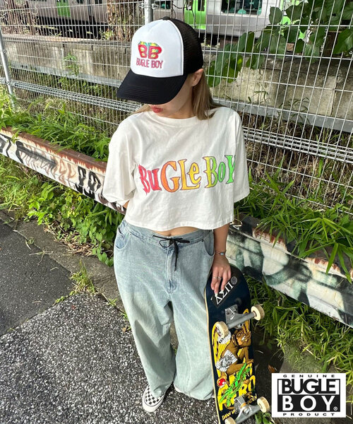 【BUGLE BOY/ビューグル ボーイ】ロゴ刺繍メッシュキャップ（キャップ）｜CIAOPANIC（チャオパニック）