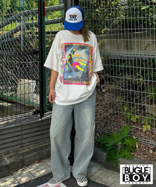 【BUGLE BOY/ビューグル ボーイ】ロゴ刺繍メッシュキャップ（キャップ）｜CIAOPANIC（チャオパニック）