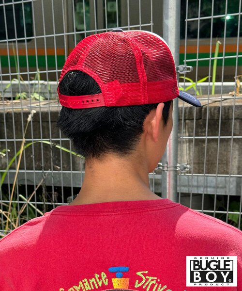 【BUGLE BOY/ビューグル ボーイ】ロゴ刺繍メッシュキャップ（キャップ）｜CIAOPANIC（チャオパニック）