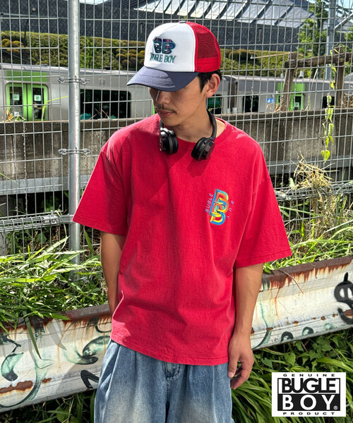 【BUGLE BOY/ビューグル ボーイ】ロゴ刺繍メッシュキャップ（キャップ）｜CIAOPANIC（チャオパニック）