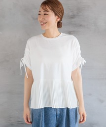 LAKOLE | スソプリーツドロスト半袖T / 136063(Tシャツ/カットソー)