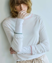 Layered Stitch シアートップ