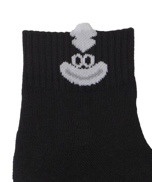 WEGO（ウィゴー）の「WEGO/モンスターアンクルソックス（ソックス/靴下・レディース・グリーン/パープル/イエロー/ブラック/サックスブルー/ライトピンク・23-25cm）」の15枚目の写真