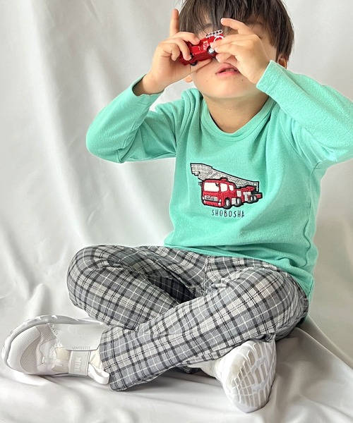 SKAPE（エスケープ）の「ﾐﾗﾉﾘﾌﾞﾊﾟﾝﾂ（その他パンツ・キッズ・グレー/ブルー/アイボリー/ピンク/グリーン/ブラウン/パープル/ネイビー・80ｃｍ/90cm/100cm/110cm/120cm）」の3枚目の写真