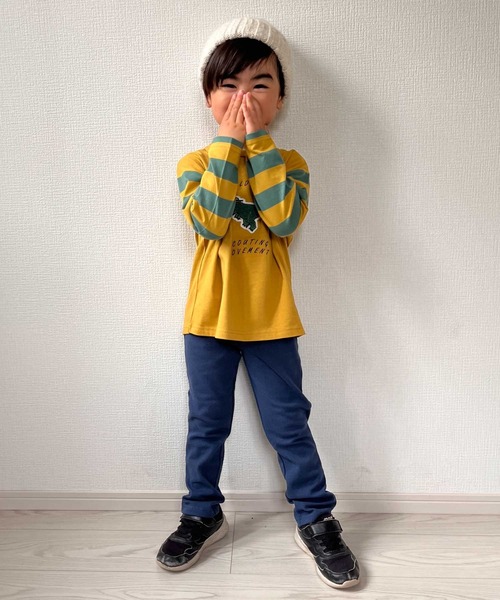 SKAPE（エスケープ）の「ﾐﾗﾉﾘﾌﾞﾊﾟﾝﾂ（その他パンツ・キッズ・グレー/ブルー/アイボリー/ピンク/グリーン/ブラウン/パープル/ネイビー・80ｃｍ/90cm/100cm/110cm/120cm）」の9枚目の写真