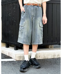 3.3 Field Trip/ワイドデニムショートパンツ