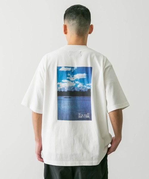 Foxfire（フォックスファイヤー）の「『別注』Foxfire×DOORS　フォトプリントTシャツ（Tシャツ/カットソー・メンズ・ホワイト/ライトグレー・MEDIUM/LARGE）」の9枚目の写真