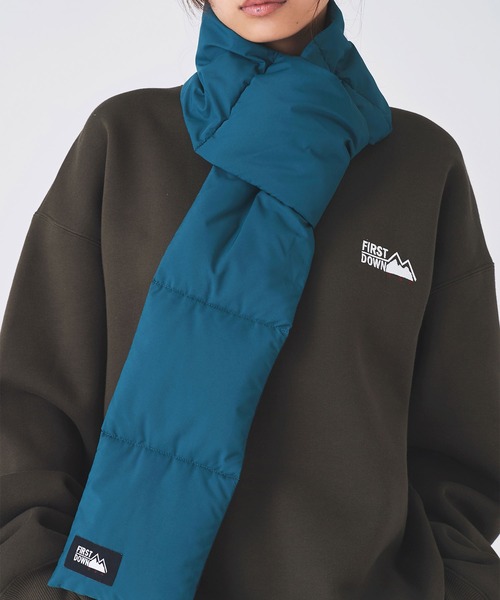 FIRST DOWN（ファーストダウン）の「ロゴ クルースウェット（スウェット・メンズ・ダークネイビー/ブラック/杢グレー/オリーブ・L/M/XL）」の6枚目の写真