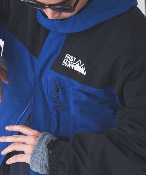 FIRST DOWN（ファーストダウン）の「ロゴ クルースウェット（スウェット・メンズ・ダークネイビー/ブラック/杢グレー/オリーブ・L/M/XL）」の9枚目の写真