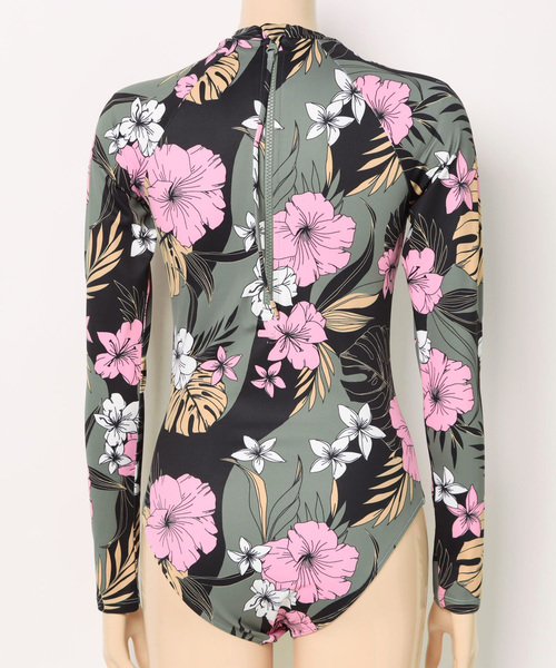セール】ROXY PRO THE OVERHEA/ロキシー総柄ワンピースラッシュ