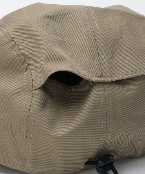 BEAUTY&YOUTH UNITED ARROWS(ビューティーアンドユースユナイテッドアローズ)の「ユーティリティ ダックビル キャップ -UV CARE・接触冷感-(キャップ・メンズ・ベージュ/ブラック・FREE)」の4枚目の写真