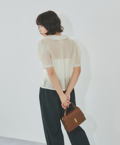 BARRETTA（バレッタ）の「ﾊﾞｲｶﾗｰ2WAYﾊﾝﾄﾞﾊﾞｯｸﾞ（ショルダーバッグ・レディース・ブラウン/ブラック・FREE）」の11枚目の写真