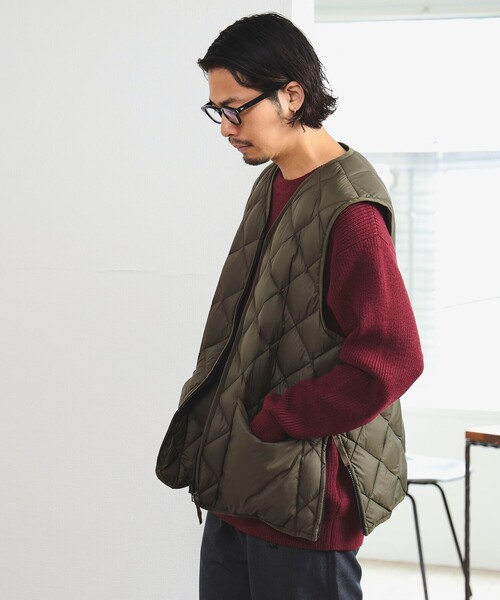 TAION（タイオン）の「【別注】TAION / キルト ダウン ベスト