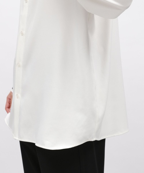 LAKOLE（ラコレ）の「襟カフス刺繍長袖シャツ / 139954（シャツ/ブラウス・メンズ・ブラック/ホワイト/グリーン・MEDIUM/LARGE/X-LARGE）」の22枚目の写真