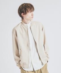 ABAHOUSE | シックシャンブレー リブブルゾン / MA-1(ブルゾン)