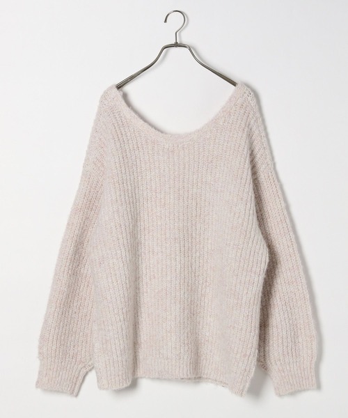 Heather（ヘザー）の「MIXニットアンサンブルワンピース　151487（ワンピース・レディース・グレー/ピンク・FREE）」の13枚目の写真