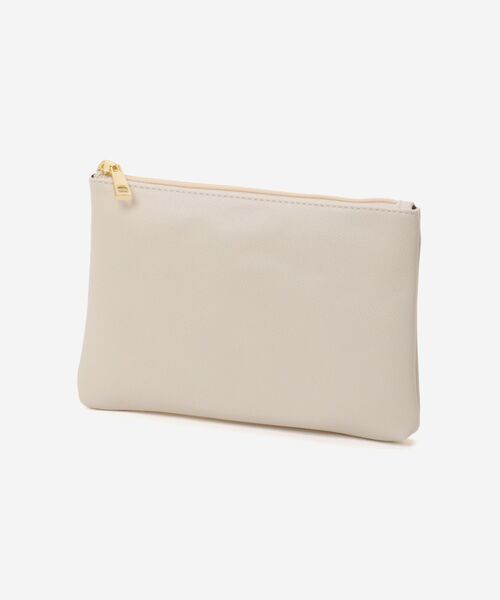 le.coeur blanc（ルクールブラン）の「PUパーテーショントート（トートバッグ・レディース・アイボリー/ブラック/グレー・FREE）」の20枚目の写真