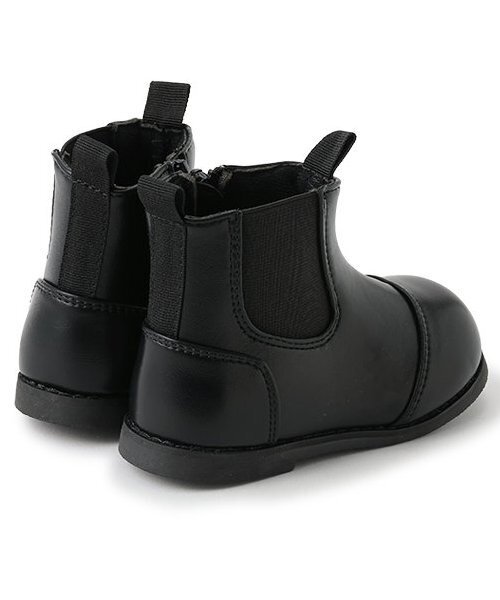 petit main（プティマイン）の「サイドゴアブーツ（ブーツ・キッズ・ライトベージュ/ブラウン/ブラック・15cm/16cm/17cm/18cm/14cm/19cm）」の6枚目の写真