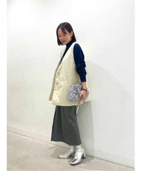 SENSE OF PLACE by URBAN RESEARCH(センスオブプレイスバイアーバンリサーチ)の「ストレッチモックネックニット(ニット/セーター・メンズ・アイボリー/レッド/ライトブルー/ブラック/ネイビー/ブラウン/ブラック系その他・LARGE/MEDIUM)」の12枚目の写真