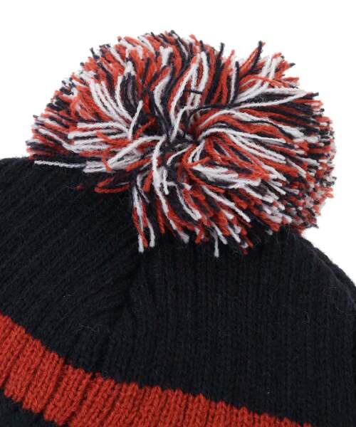 CONVERSE TOKYO（コンバーストウキョウ）の「LOGO LINE KNIT CAP（ニットキャップ/ビーニー・レディース・ネイビー/グリーン/ブラック・FREE）」の5枚目の写真