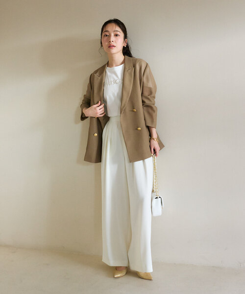 パンツ bonbon セール】【RISA監修・全骨格対応・5サイズあり】2タックワイドパンツ