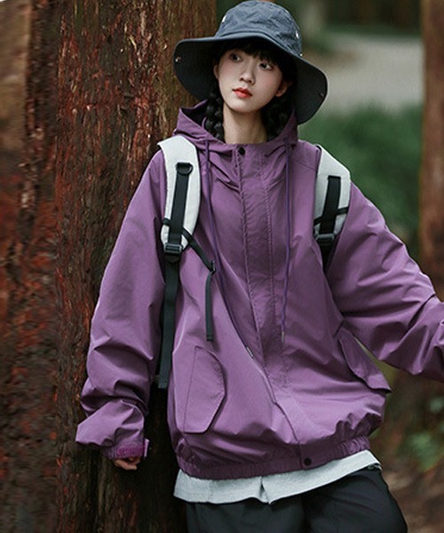 CAMBIO メタリックブルゾン マウンテンパーカー 新品】CAMBIO メタリックブルゾン シルバー L マウンテンパーカー 銀