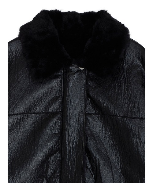 Ameri UND REVERSIBLE BONDING JACKETブラックS Ameri UND REVERSIBLE BONDING JACKET
