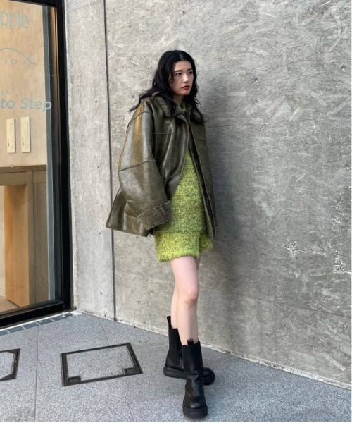 UND REVERSIBLE BONDING JACKET キャメル　Sサイズ UND REVERSIBLE BONDING JACKET キャメル Sサイズ