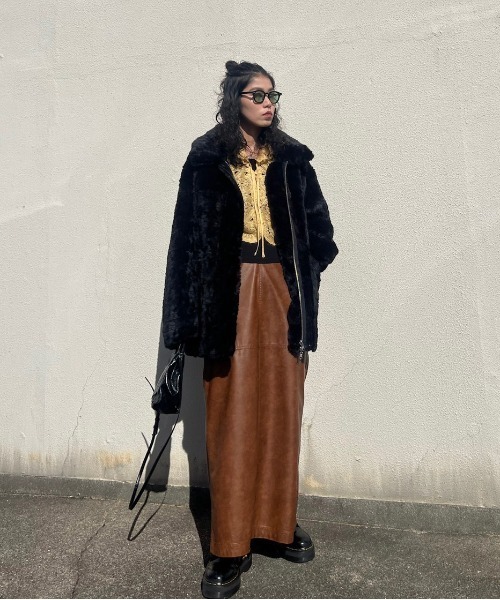 UND REVERSIBLE BONDING JACKET（ライダースジャケット）｜Ameri