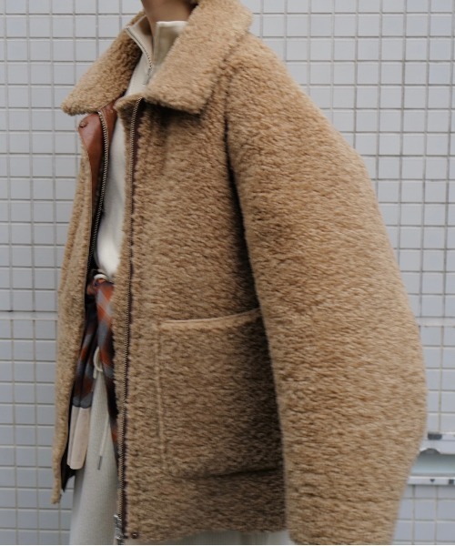 Ameri REVERSIBLE BONDING JACKET M ブラウン AMERI Vintage REVERSIBLE BONDING JACKET