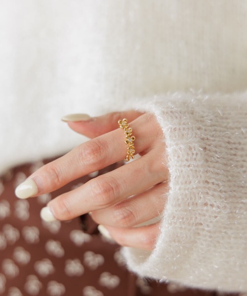 flower（フラワー）の「フラワーパレードリング（リング・レディース・ゴールド/シルバー・FREE）」の9枚目の写真