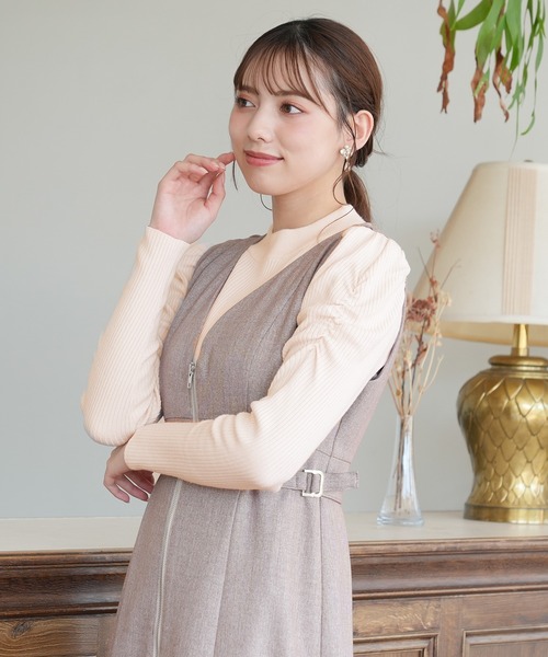 ASTORIA ODIER（アストリアオディール）の「パワショルニット（ニット/セーター・レディース・ブラック/ライトグレー/グレイッシュブルー/アイボリー・SMALL/MEDIUM/LARGE）」の15枚目の写真
