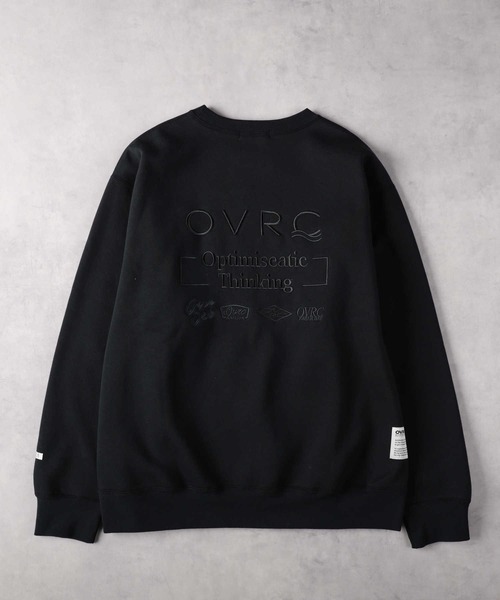 Right-on（ライトオン）の「【OVRC】センターロゴスウェット（スウェット・メンズ・ブラック/ホワイト・XL/M/L）」の8枚目の写真