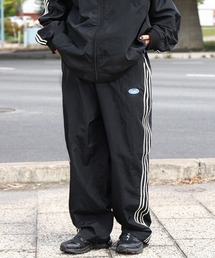 サイドジップラインパンツ トラックパンツ ジップアップ」に該当する