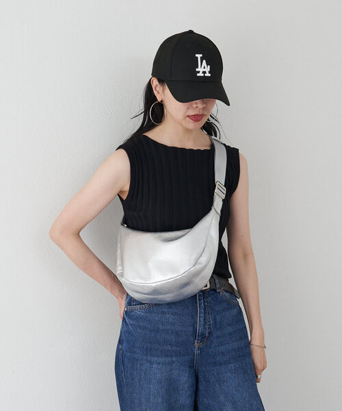 WEB限定］ソフトレザーラウンドショルダーバッグ(CE-1470-WEB