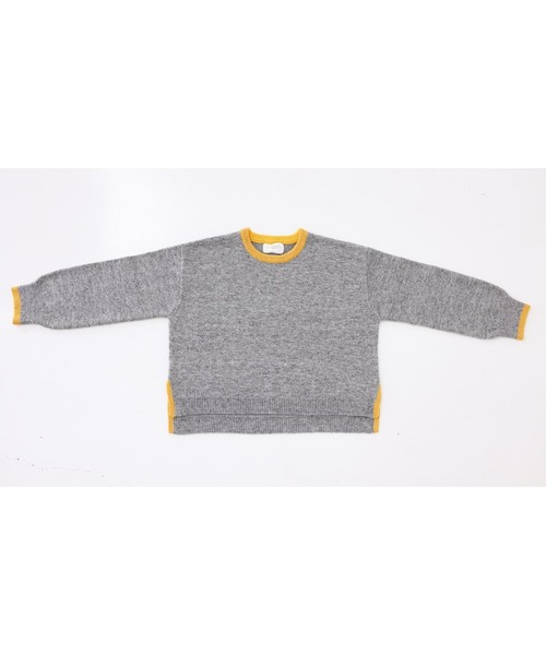 n'OrLABEL(ノアールレーベル)の「スパンコールラメ配色ニット(ニット/セーター・レディース・ピンク/ネイビー/グレー・FREE)」の9枚目の写真