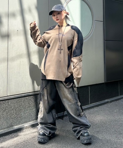 XU（エックスユー）の「【XU】studs cap（キャップ・メンズ・ブラック/グレー・ONE SIZE）」の5枚目の写真