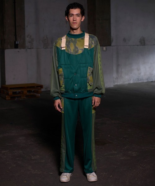 masterkey（マスターキー）の「mcg3567-MIRAGE VEST ベスト（ベスト・メンズ・ネイビー/グリーン・FREE）」の3枚目の写真