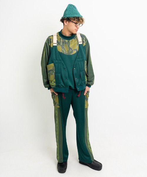 masterkey（マスターキー）の「mcg3567-MIRAGE VEST ベスト（ベスト・メンズ・ネイビー/グリーン・FREE）」の10枚目の写真