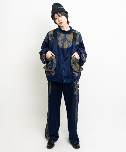 masterkey（マスターキー）の「mcg3567-MIRAGE VEST ベスト（ベスト・メンズ・ネイビー/グリーン・FREE）」の15枚目の写真