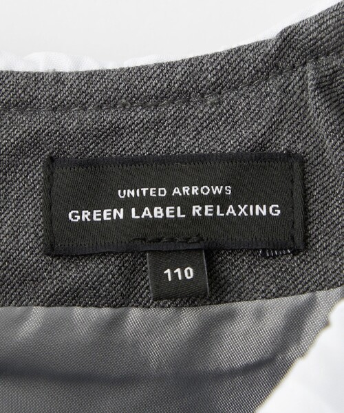 green label relaxing(グリーンレーベルリラクシング)の「シロエリ ワンピース / キッズ 100cm-130cm(ワンピース・キッズ・ダークグレー/グレー・100cm/110cm/120cm/130cm)」の19枚目の写真