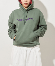 【CARHARTT WIP】W HOODED CARHARTT SWEATSHI I033648 裏起毛パーカー