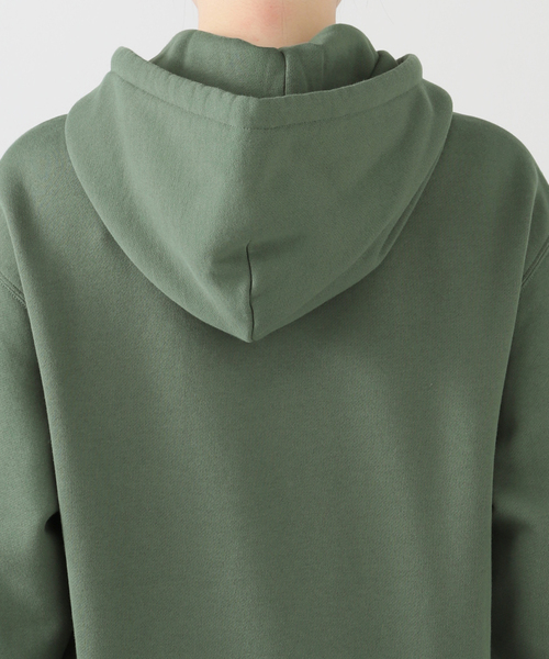 Carhartt WIP(カーハートダブリューアイピー)の「【CARHARTT WIP】W HOODED CARHARTT SWEATSHI I033648 裏起毛パーカー(パーカー・レディース・グリーン・X-SMALL)」の15枚目の写真