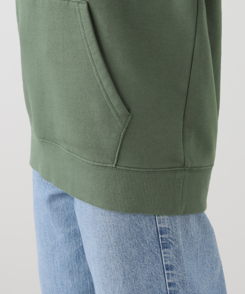 Carhartt WIP(カーハートダブリューアイピー)の「【CARHARTT WIP】W HOODED CARHARTT SWEATSHI I033648 裏起毛パーカー(パーカー・レディース・グリーン・X-SMALL)」の21枚目の写真
