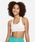 NIKEiiCLj́uiCL XEbV WjA (K[Y) X|[cu / Nike Swoosh Big Kids' (Girls') Sports Bra FJ7161-100 WhiteiX|[cujvbzCg